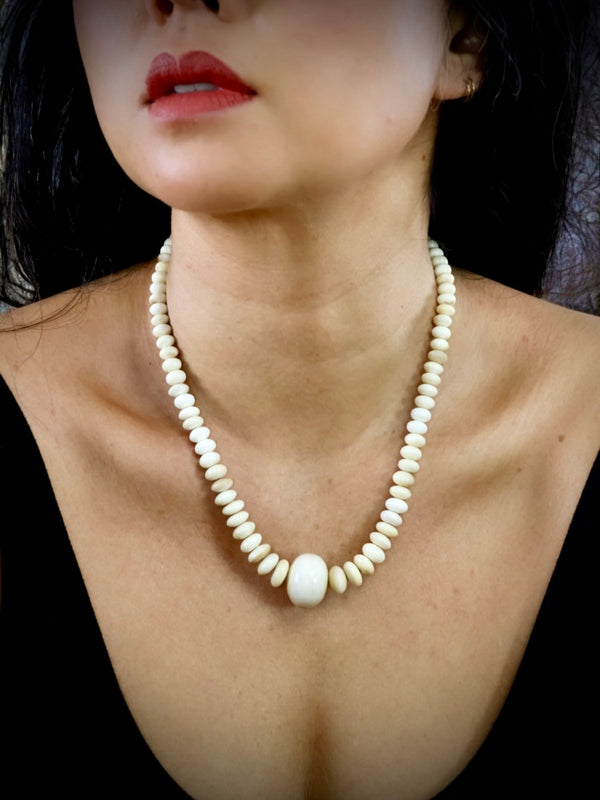 Ivory Rondelle Necklace