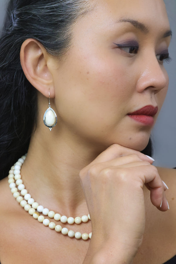 Ivory Drop Earrings