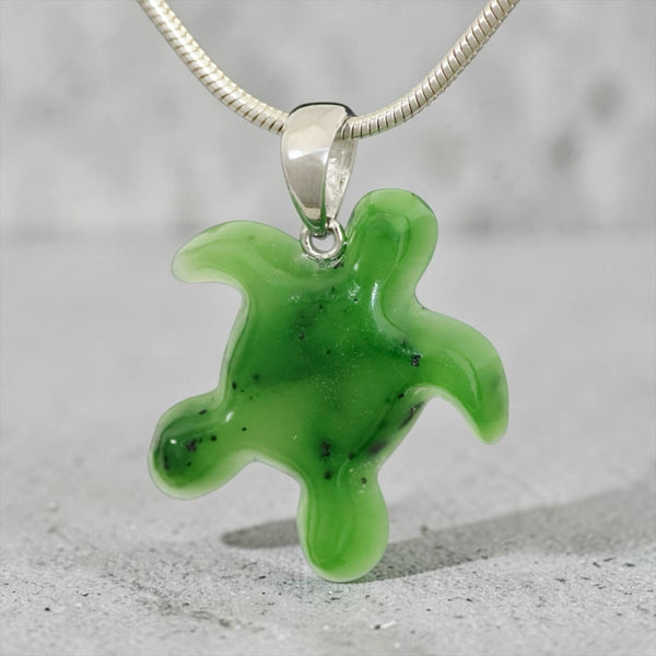 Jade Turtle Pendant