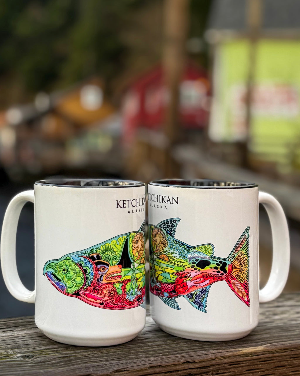 Ketchikan, Alaska Salmon Mug