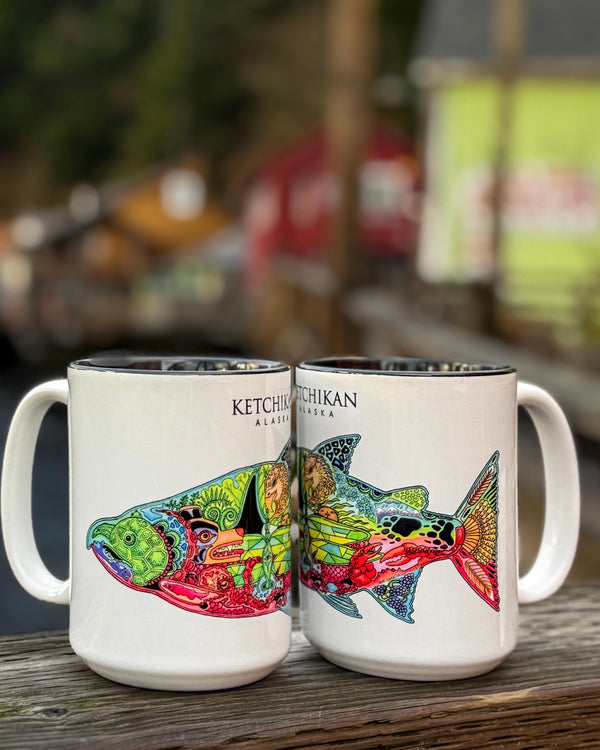 Ketchikan, Alaska Salmon Mug