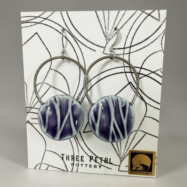 Round Pottery Earrings