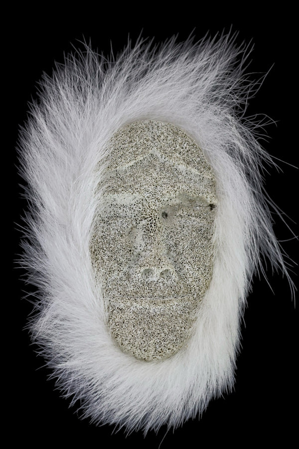 Whale Bone Mask w/Fur