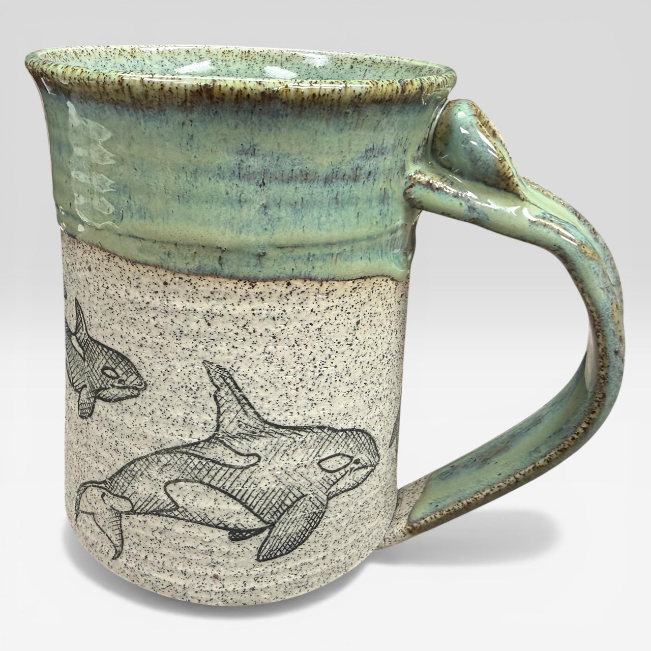 Orca Decal Mug