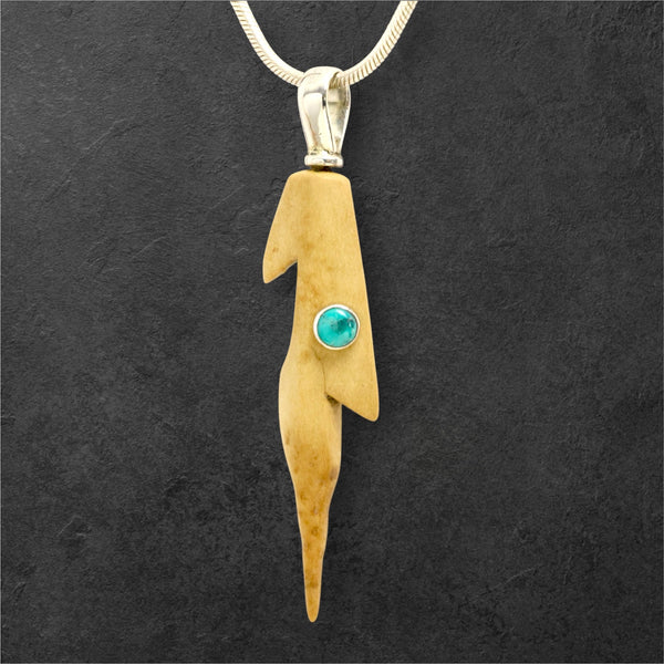 Ivory Artifact & Turquoise