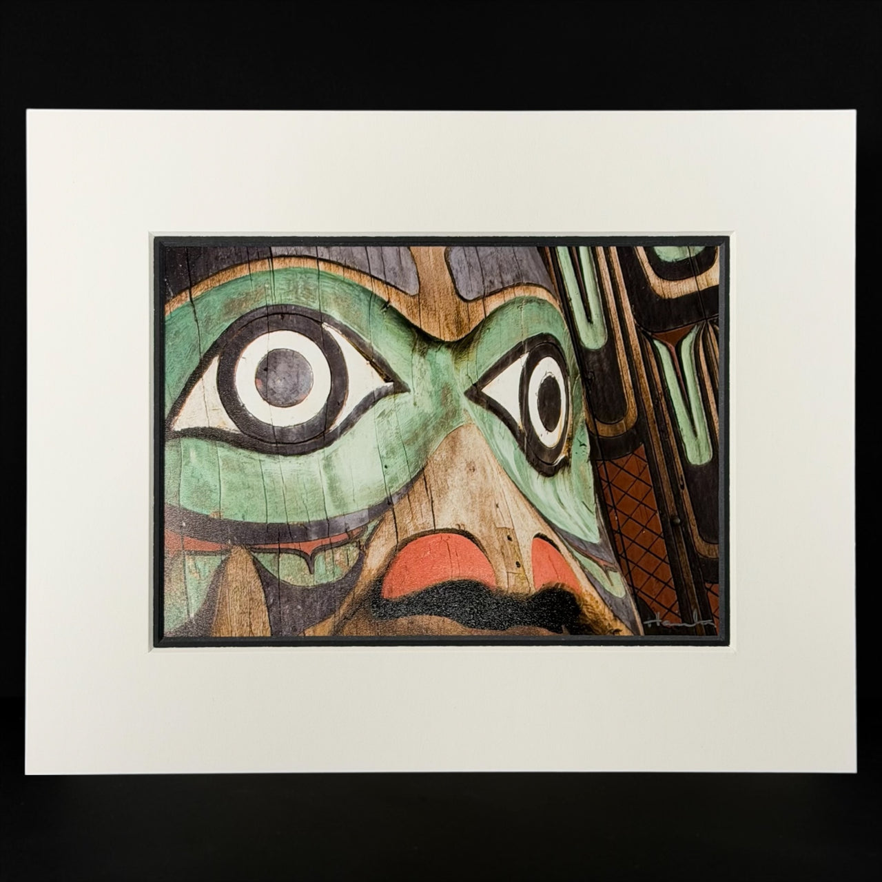 Totem Eyes Photograph