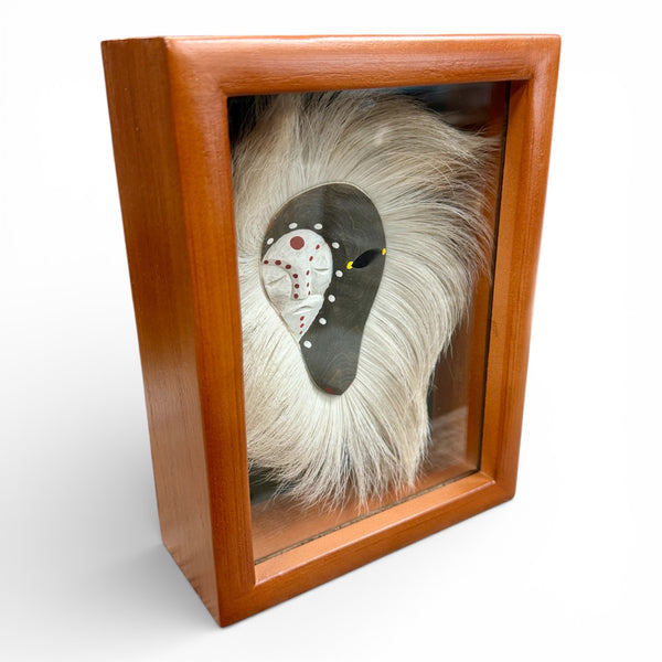 Framed Black Bear Mask