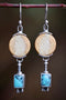 Ivory & Turquoise Earrings