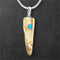 Ivory Artifact & Turquoise