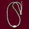 Ivory & Faceted Chrysoprase Necklace