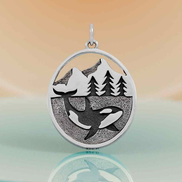 Orca Layered Pendant