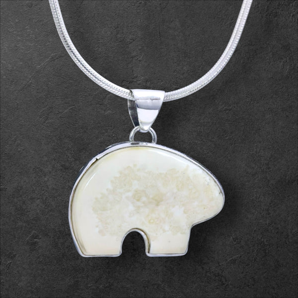 Ivory Bear Pendant