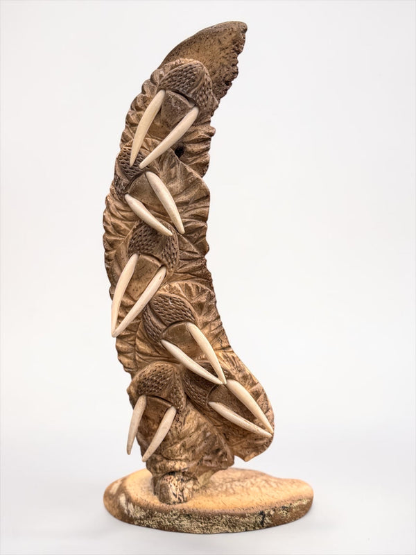 Walrus Totem Carving