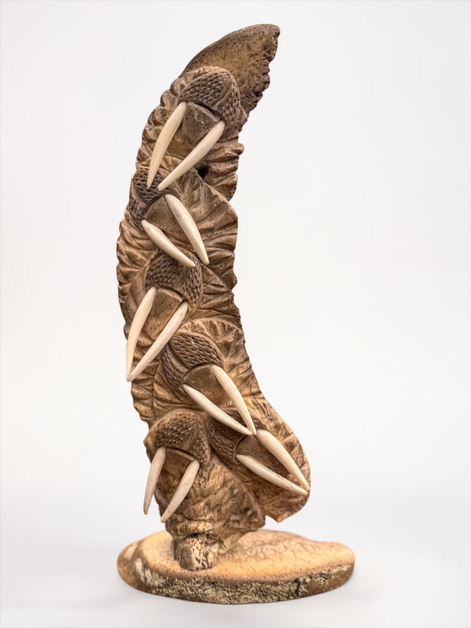 Walrus Totem Carving