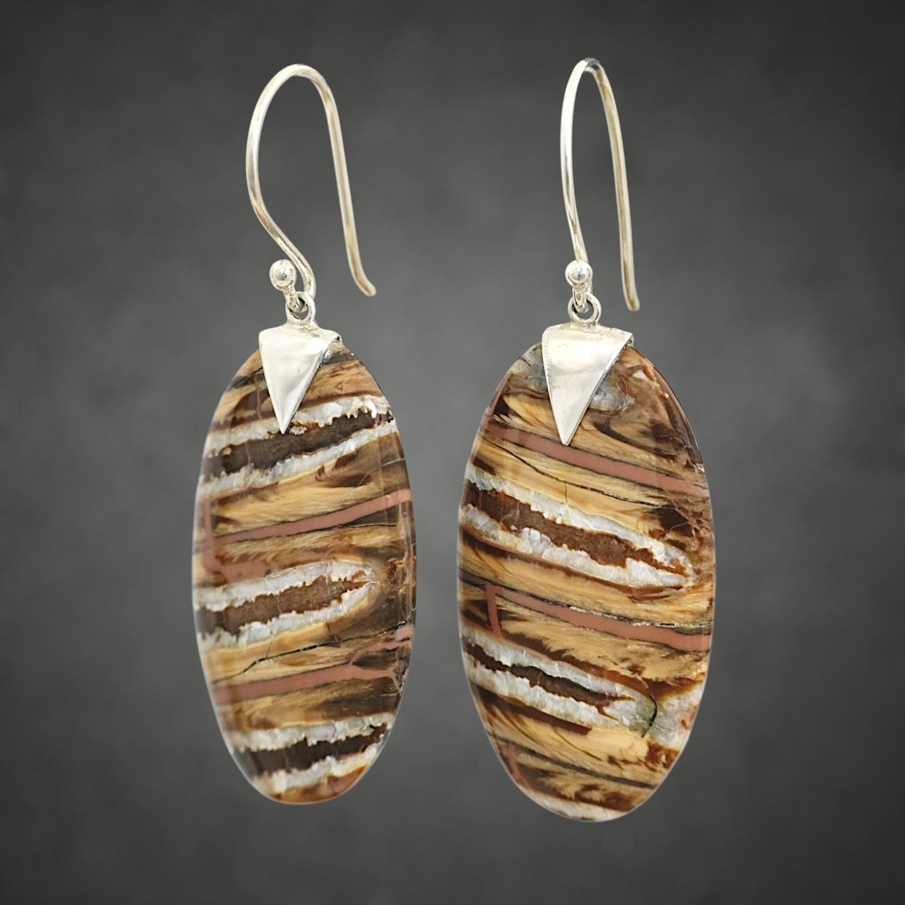 Mammoth Tooth XL Oval Earrings