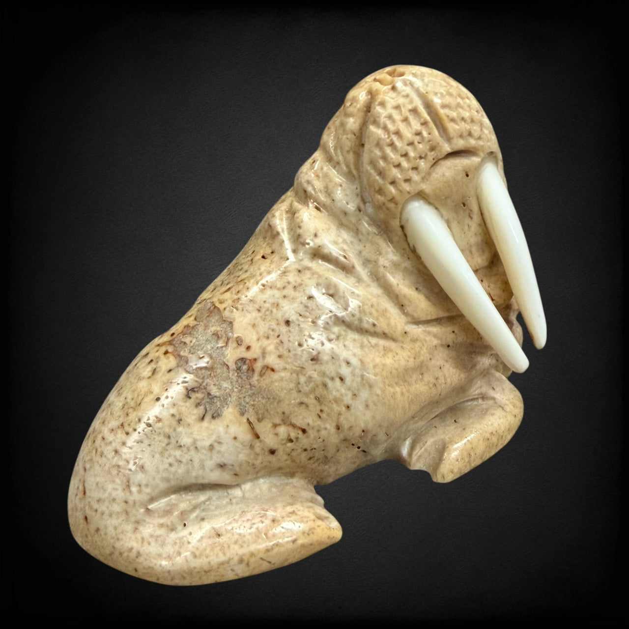 Walrus Carving