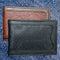 Alaskan Salmon Leather billfold - Black