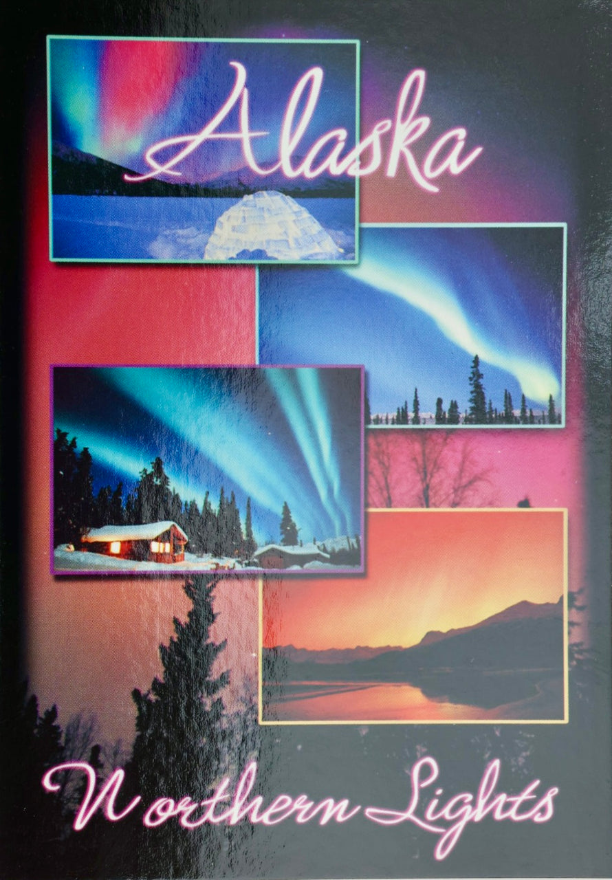 Northern Lights Postcard