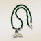Ivory & Jade Whale Tail Necklace