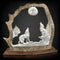Wolf & Moon - Anlter Carving