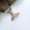 Ivory & Jade Whale Tail Necklace