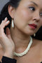 Ivory Teardrop Earrings