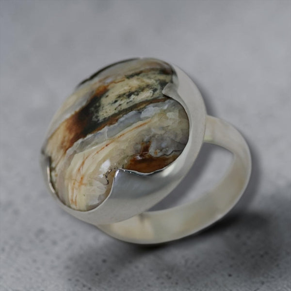 Mammoth Tooth Ring Size 8