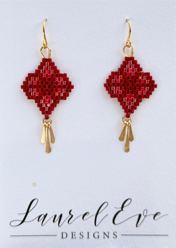 Marie Demi Scarlet Earrings