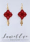 Marie Demi Scarlet Earrings