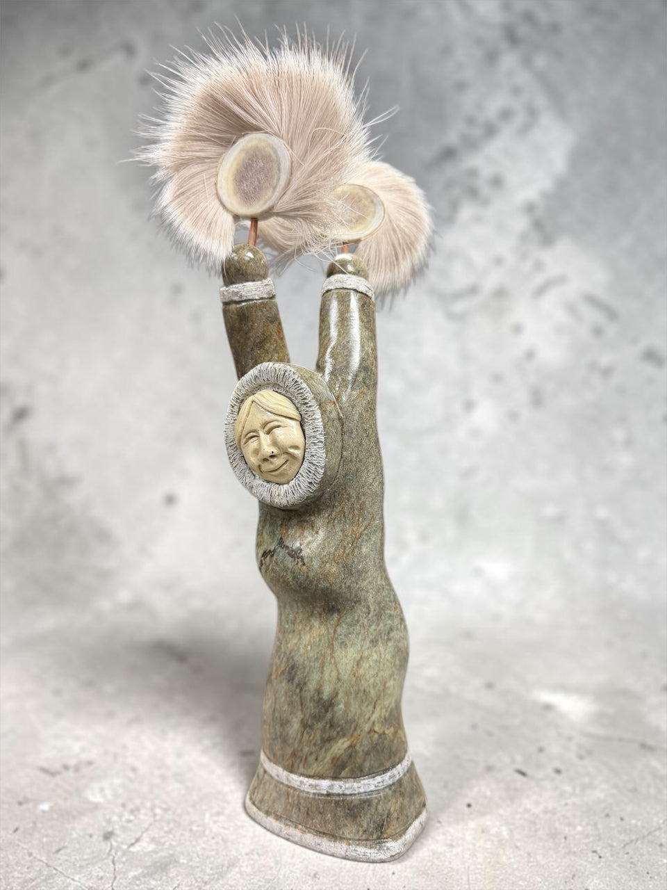 Woman Dancer w/ Feathers