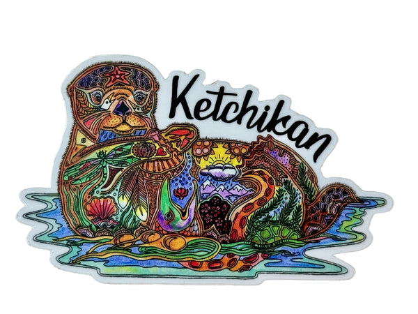 Ketchikan Sea Otter Sticker