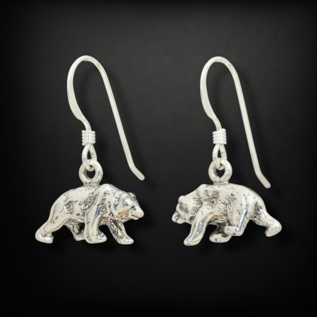Black Bear Earrings