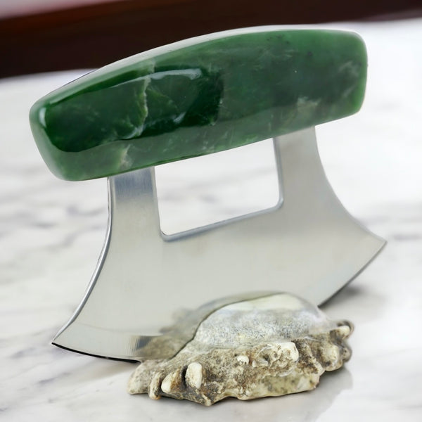 Jade Ulu w/ Antler Base
