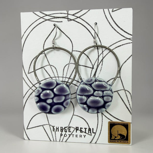 Round Pottery Earrings