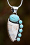 Ivory & Turquoise Pendant