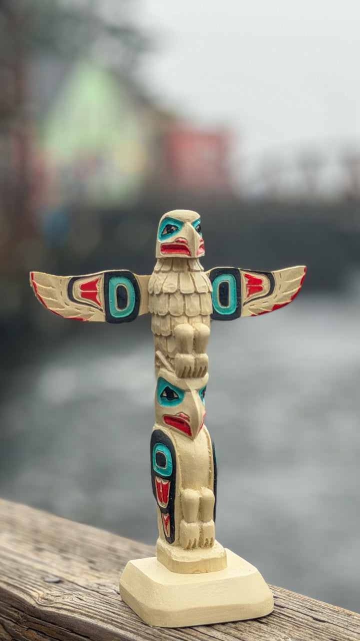 Eagle & Thunderbird Totem Pole Eagle & Thunderbird Totem Pole