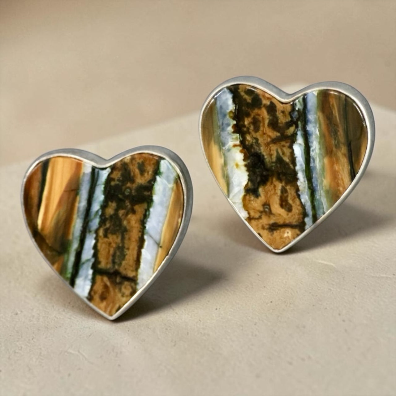 Heart Post Earrings