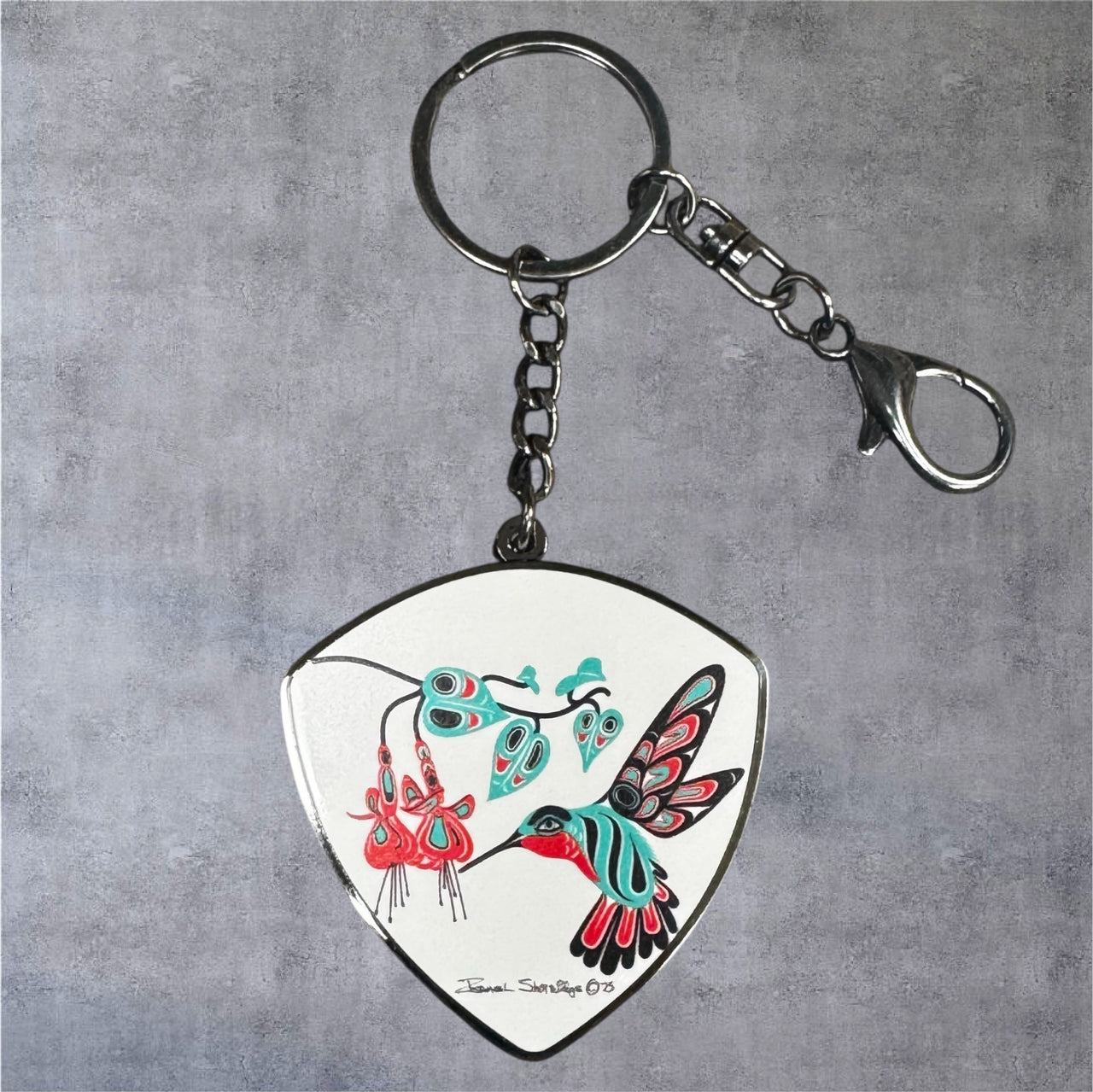 Hummingbid Keychain