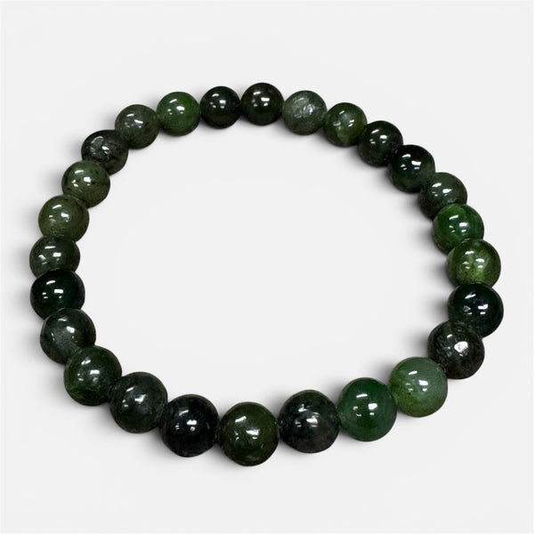 8mm Jade Bracelet Long