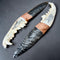 Wolf Jawbone Obsidian w/ Scrimshaw