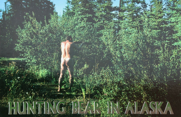 Hunting Bear Postcard