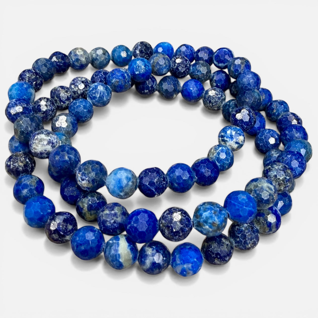 Lapis Faceted Bracelet