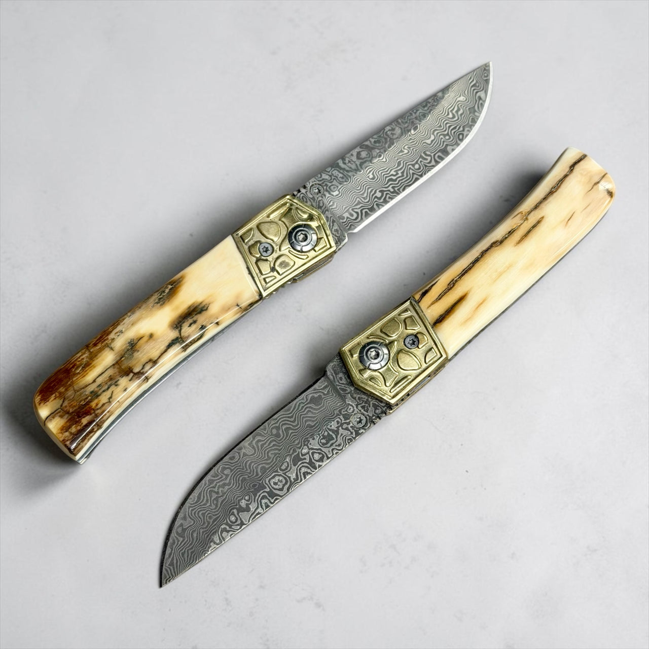 Damascus w/ Mammoth Ivory