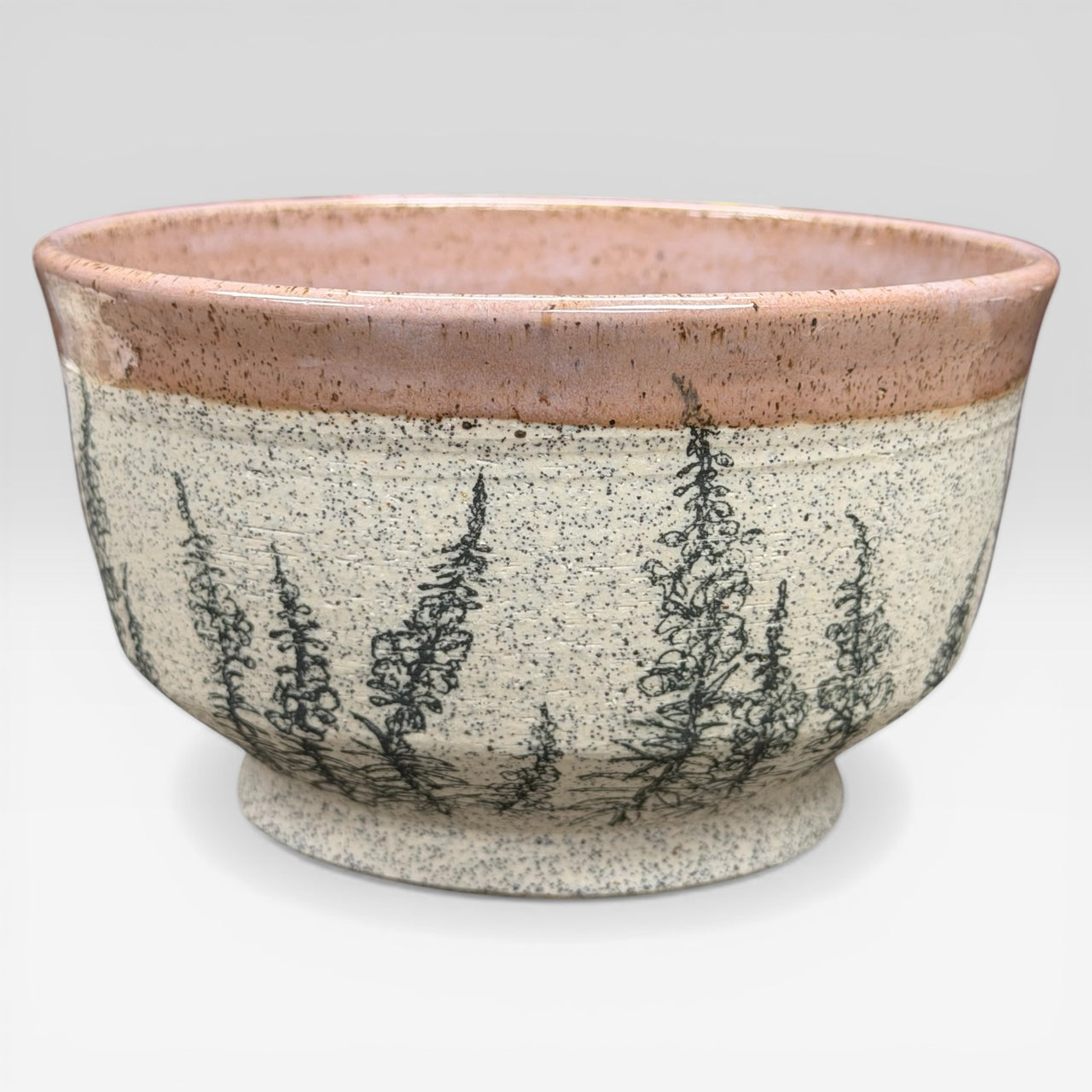 Fireweed Decal Bowl