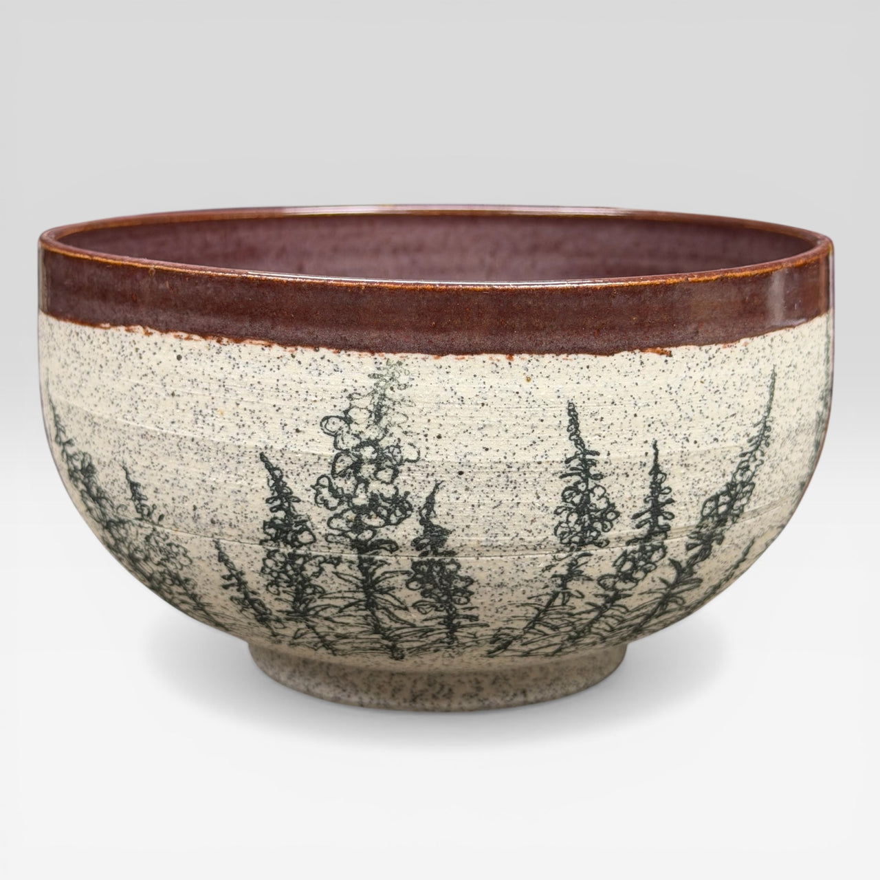Fireweed Decal Bowl