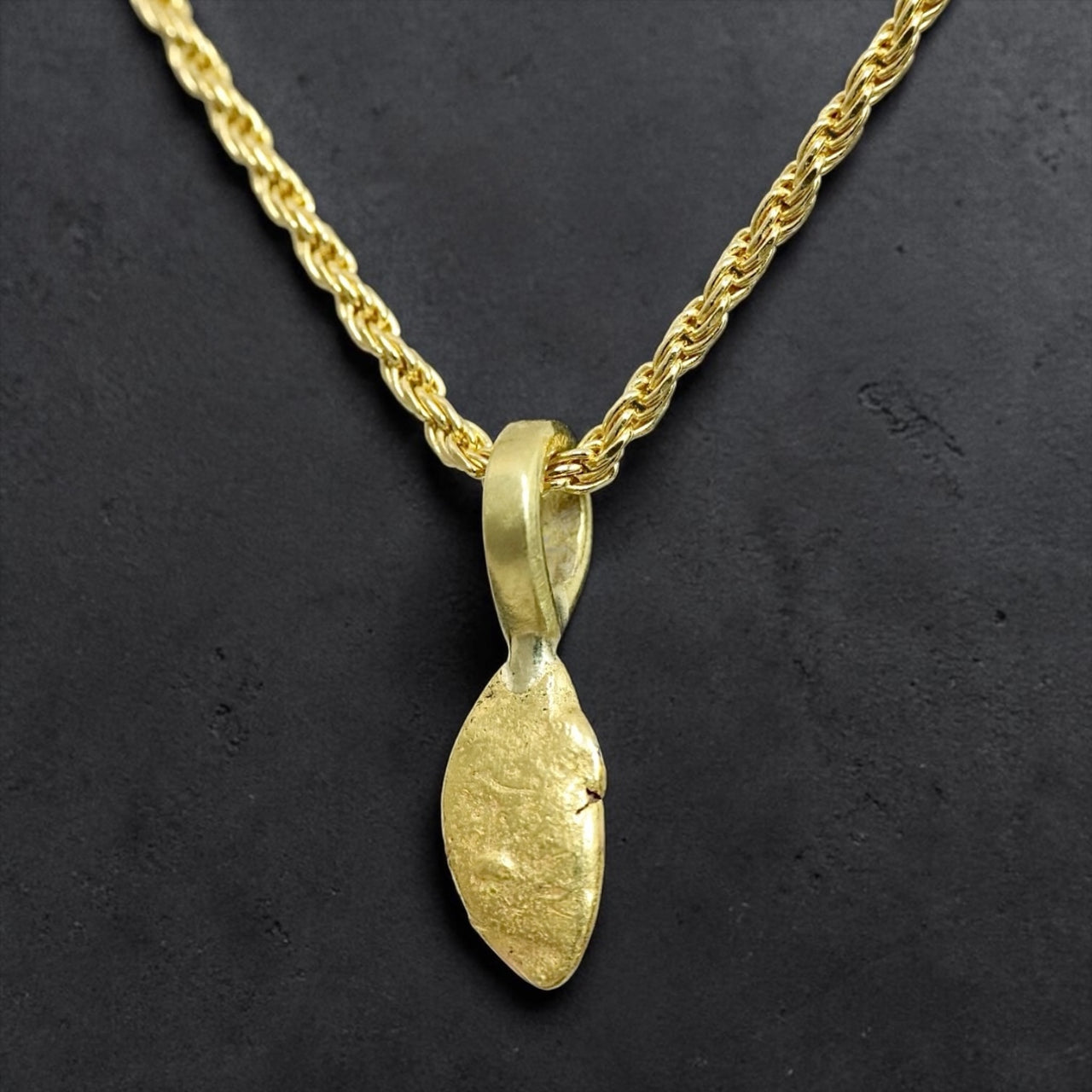 Gold Nugget Pendant