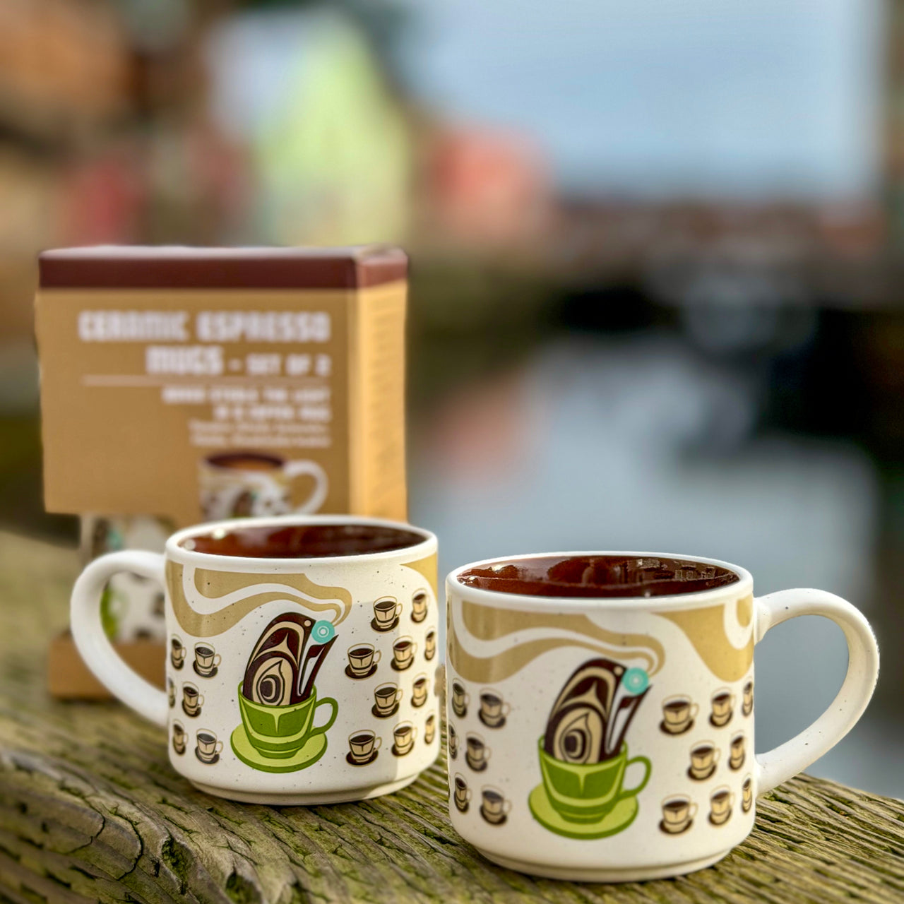Raven & Light Espresso Set
