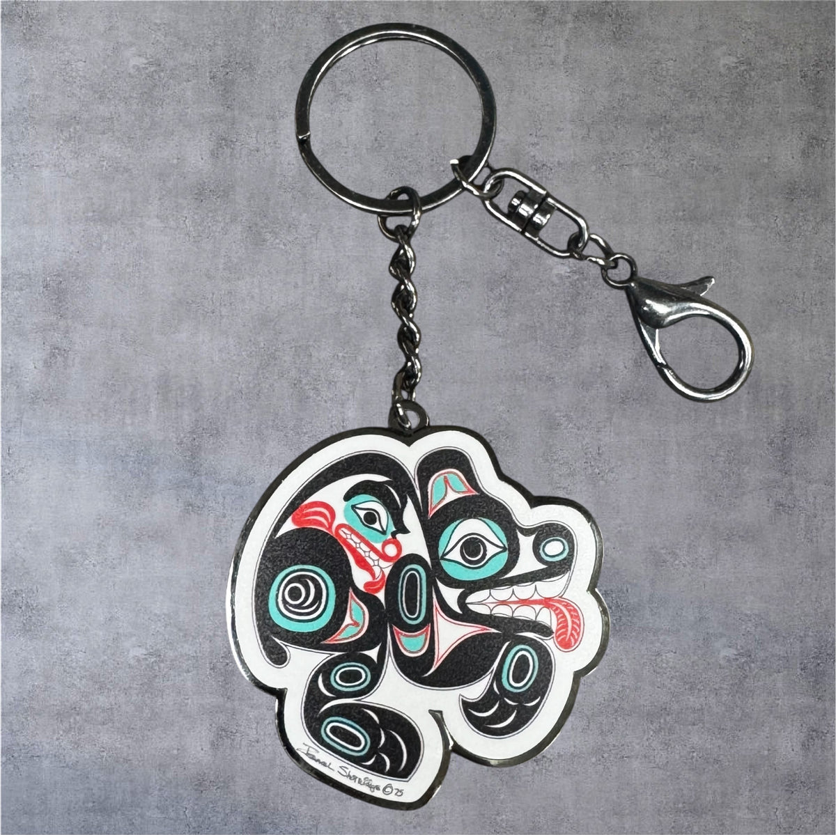 Eagle Keychain by Israel Shotridge – Fish Creek Company