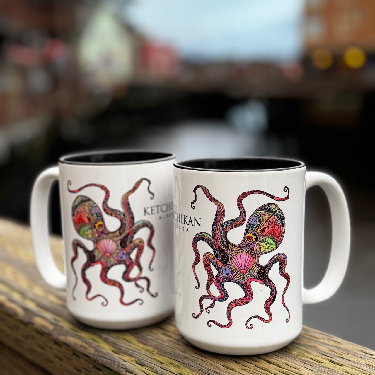 Ketchikan Alaska Octopus Mug