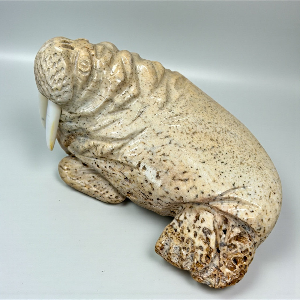Walrus Carving